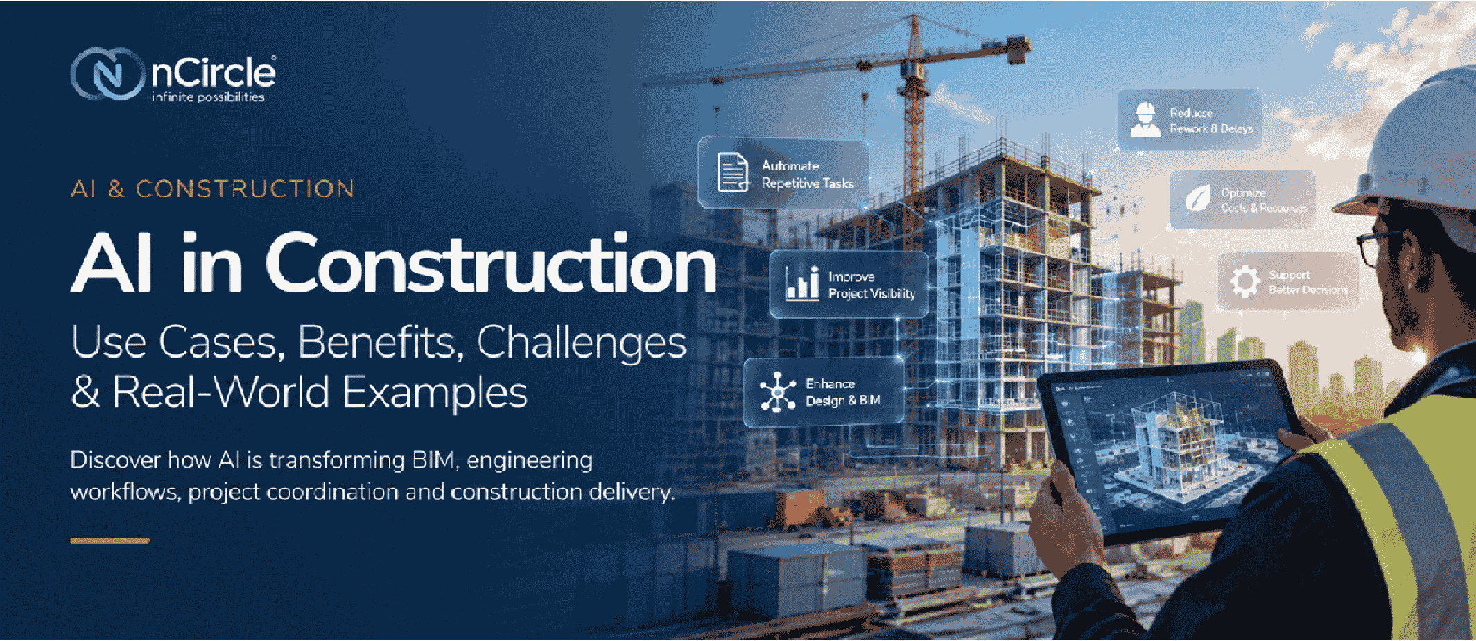 AI in Construction: Use Cases, Benefits, Challenges and Real-World Examples