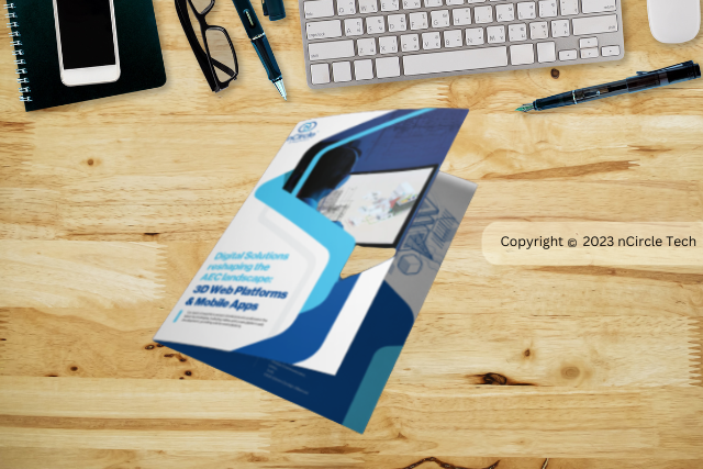 3D Web Platform & Mobile App Development Brochure